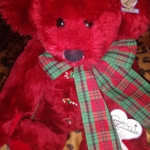 Annette Funicello xlg Christmas bear